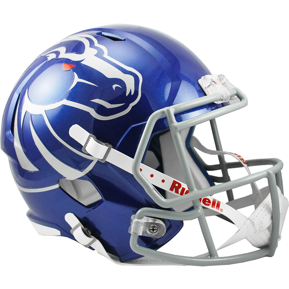 BOISE STATE BRONCOS BLUE SPEED REPLICA HELMET NCAA