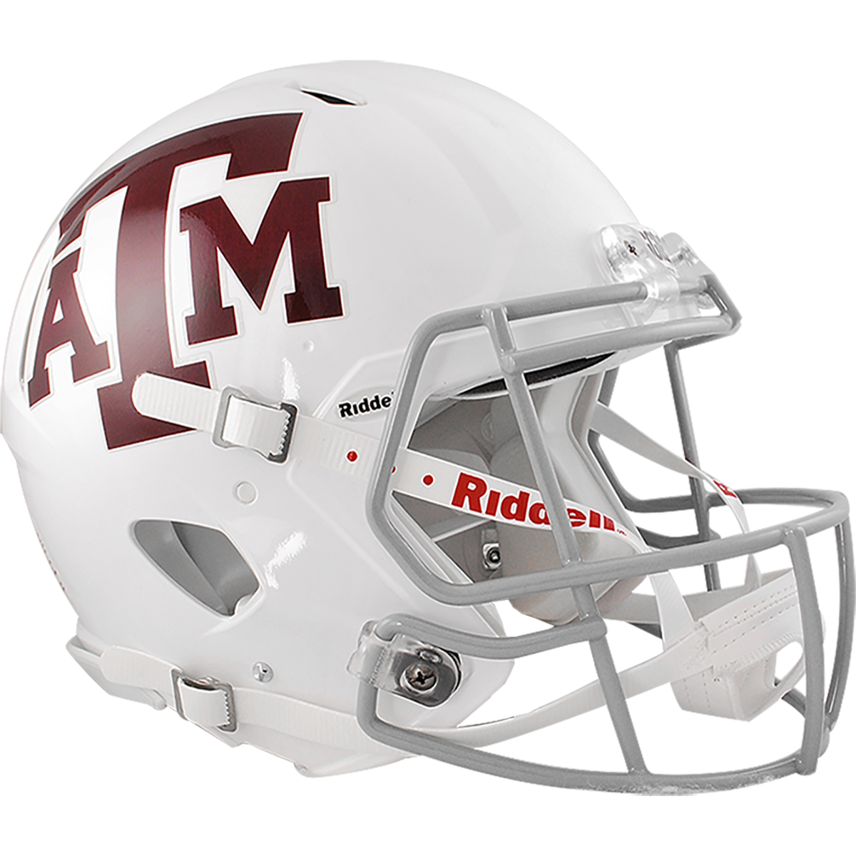 TEXAS A&M AGGIES WHITE SPEED REPLICA HELMET NCAA
