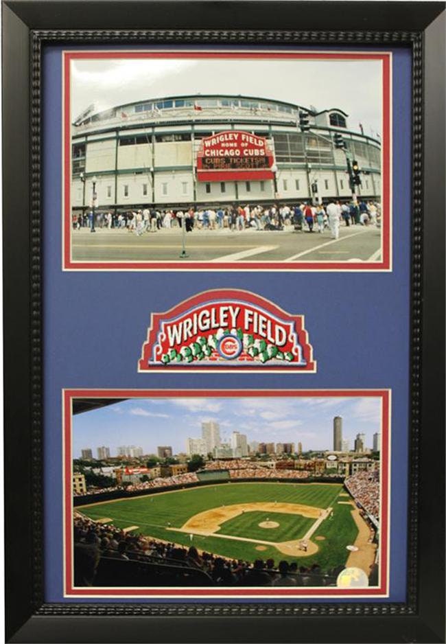 12x18 Patch Frame - Wrigley Field