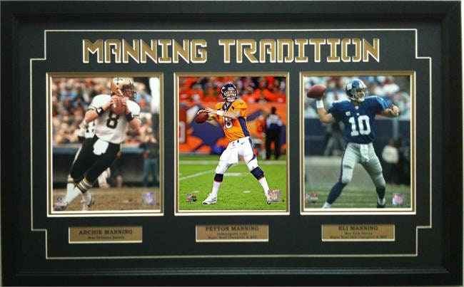 15x35 Three-Photo Frame - Manning Tradition