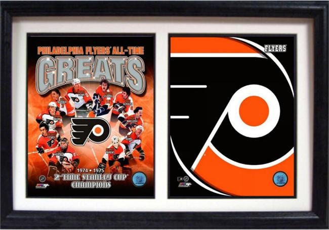 12X18 Double Frame - Philadelphia Flyers Greats