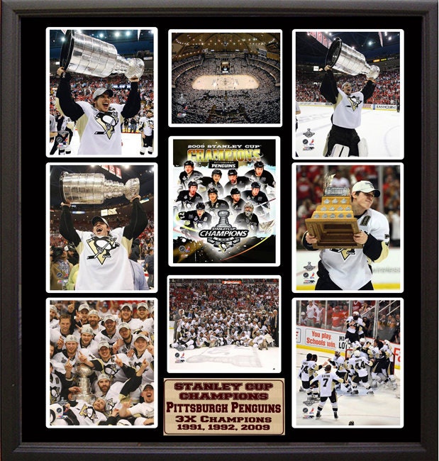 30x34 9 Photo Frame - Pittsburgh Penguins Champions