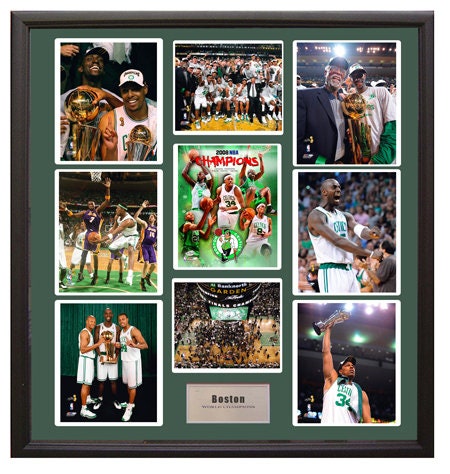 30x34 9 Photo Collage - Boston Celtics Champions