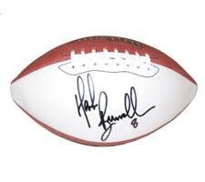 Mark Brunell Autographed Robby Single White Panel Football