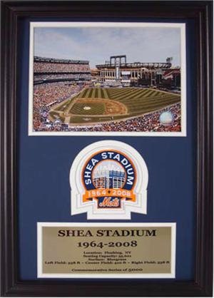 12x18 Patch Frame - New York Mets
