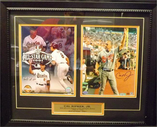 11x14 Autographed Frame - Cal Ripken Jr. Baltimore Orioles All Star