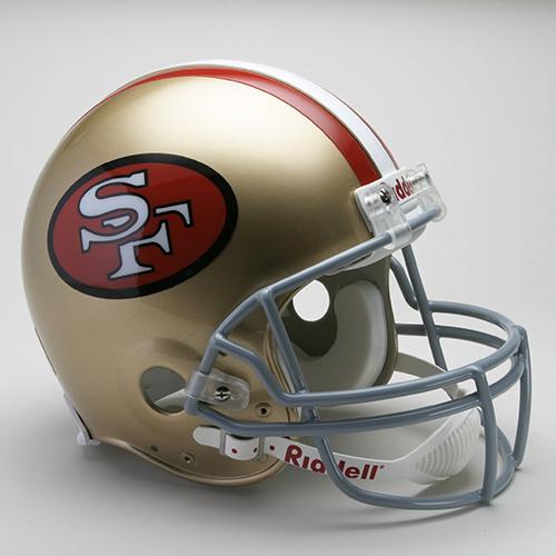 San Francisco 49ers Helmet 1964-95 Throwback Pro Line