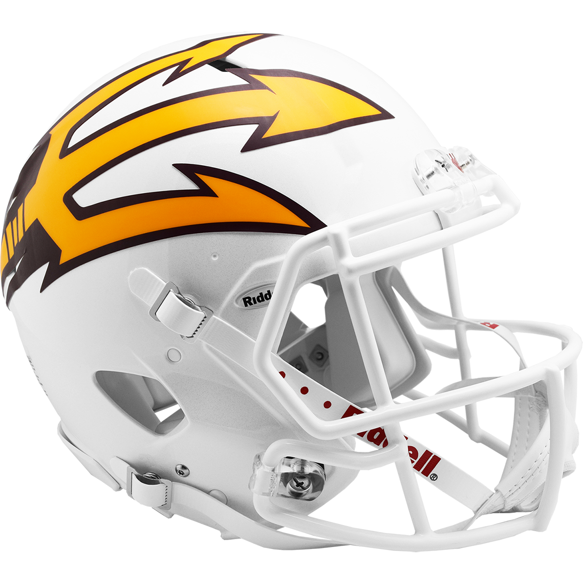 ARIZONA STATE SUN DEVILS WHITE AUTHENTIC SPEED HELMET