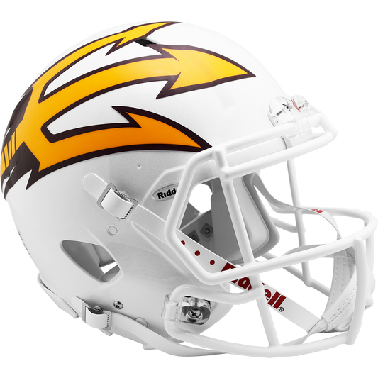 ARIZONA STATE SUN DEVILS WHITE AUTHENTIC SPEED HELMET