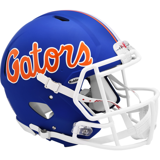 FLORIDA GATORS BLUE SPEED REPLICA HELMET NCAA