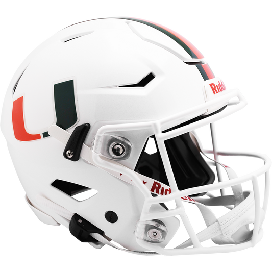 MIAMI HURRICANES SPEED REPLICA HELMET NCAA