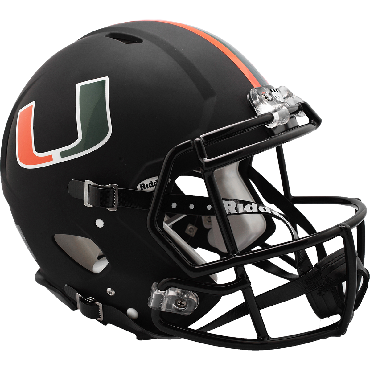 MIAMI HURRICANES MIAMI NIGHTS AUTHENTIC SPEED HELMET