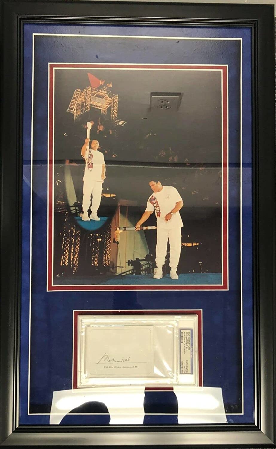 Muhammad Ali Olympics Autographed Shadowbox