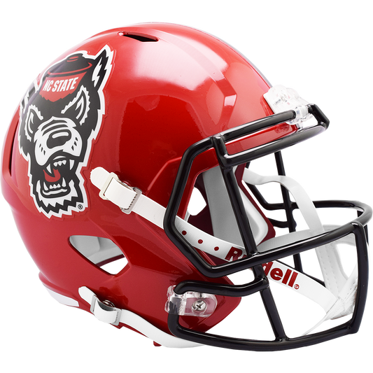 NORTH CAROLINA STATE WOLFPACK TUFFY RED SPEED REPLICA HELMET NCAA