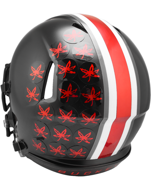 OHIO STATE BUCKEYES BLACK ALTERNATE AUTHENTIC SPEED HELMET