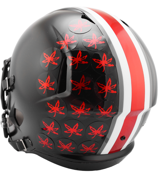 OHIO STATE BUCKEYES BLACK ALTERNATE SPEED REPLICA HELMET NCAA