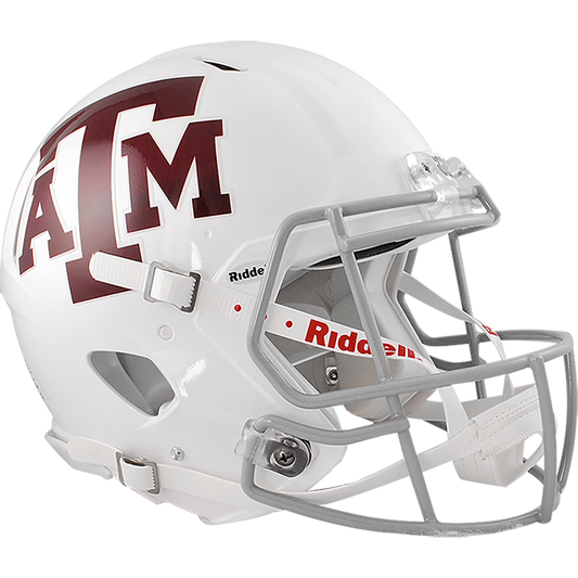 TEXAS A&M AGGIES WHITE AUTHENTIC SPEED HELMET