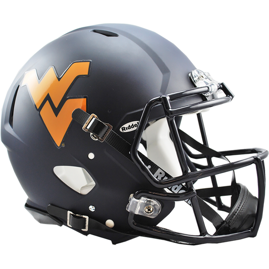 WEST VIRGINIA MOUNTAINEERS SPEED REPLICA HELMET NCAA