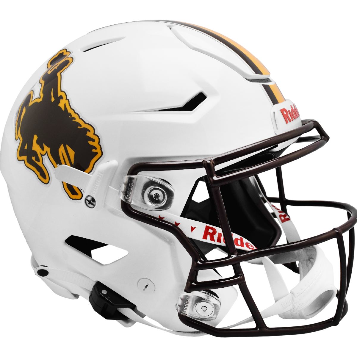 WYOMING COWBOYS AUTHENTIC SPEED HELMET