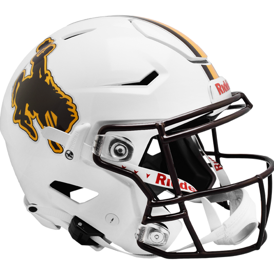 WYOMING COWBOYS AUTHENTIC SPEED HELMET