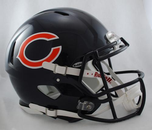 Chicago Bears Helmet Riddell Speed