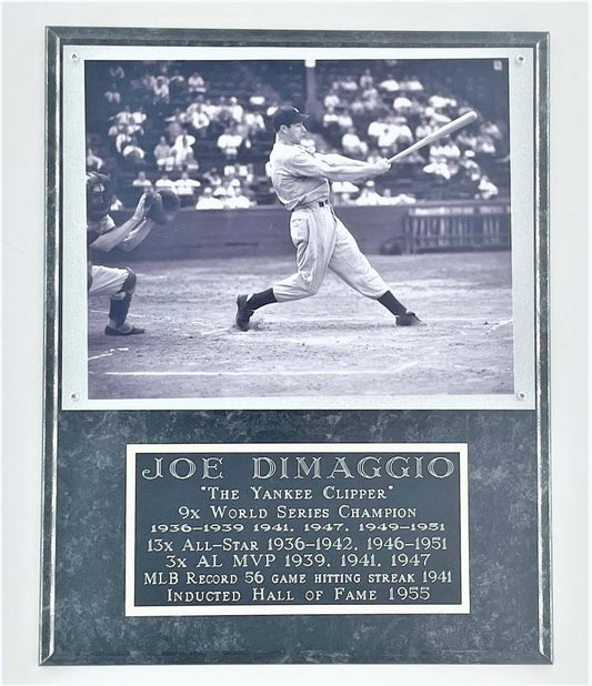 Joe DiMaggio Plaque