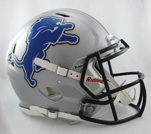 Detroit Lions Helmet Riddell Speed