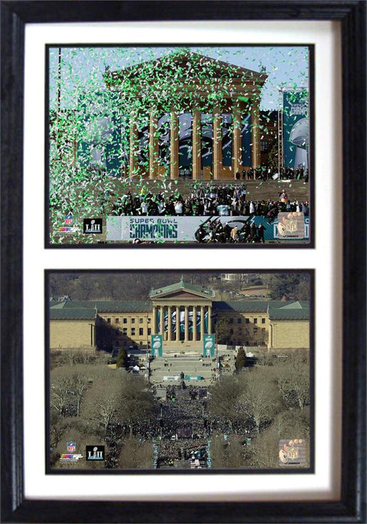 12x18 Double Celebration Frame - LII World Champions Philadelphia Eagles