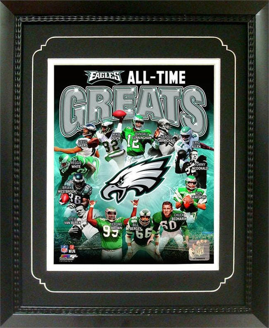 11X14 Deluxe Frame - Philadelphia Eagles Greats