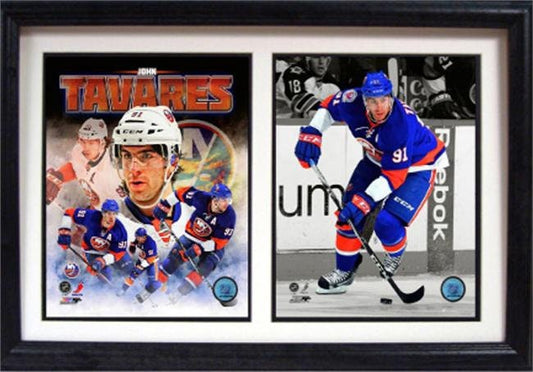 12X18 Double Frame - John Tavares New York Islanders