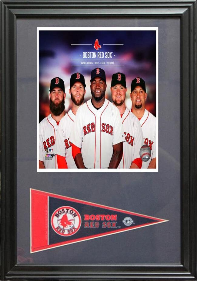 12X18 Pennant Frame - 2014 Boston Red Sox