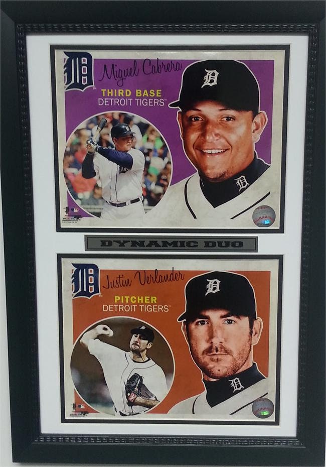 12x18 Double Frame - Detroit Tigers Dynamic Duo