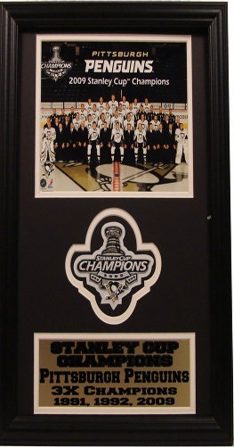 12x18 Patch Frame - Pittsburgh Penguins Champions