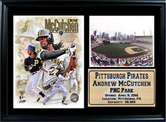 12x18 Photo Stat Frame - Andrew McCutchen Pittsburgh Pirates