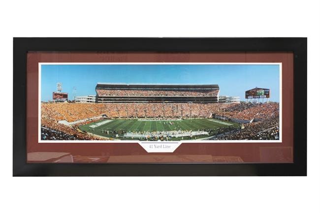 15x35 Panoramic Frame - University Of Alabama "41 Yard Line"