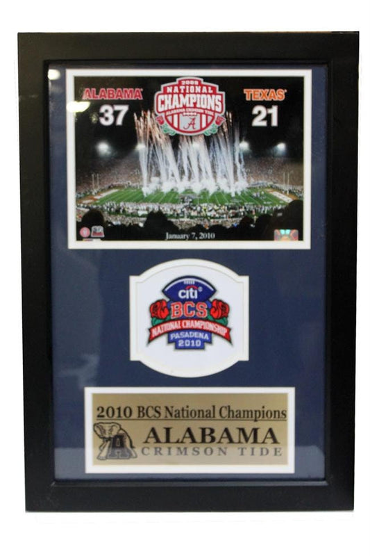 12x18 Patch Frame - Alabama Champions