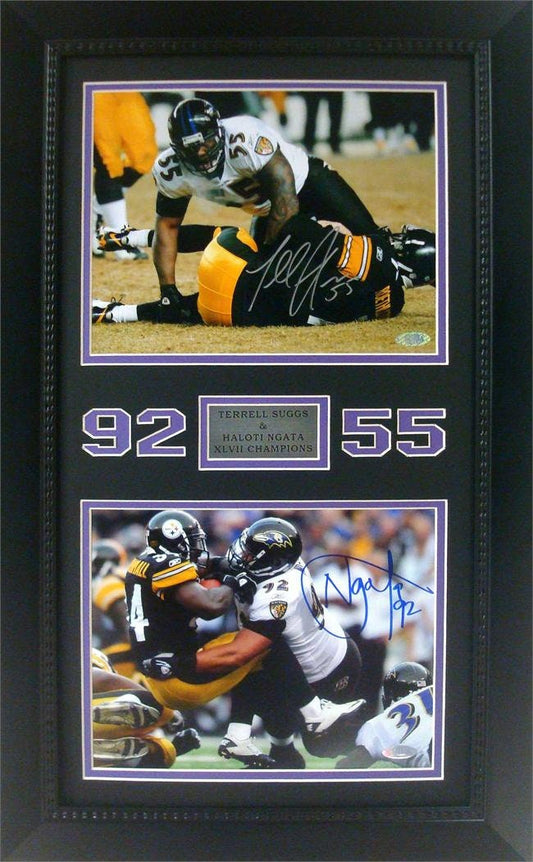 12x18 Autographed Frame - Baltimore Ravens