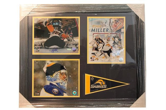 20x24 Autographed Frame - Ryan Miller Buffalo Sabres