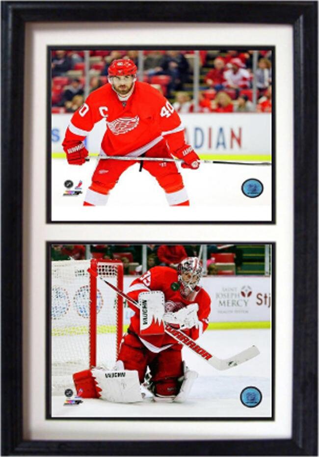 12X18 Double Frame - Detroit Red Wings Dynamic Duo