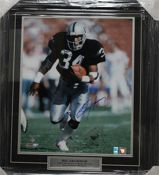 20x24 Autograph Frame - Bo Jackson Oakland Raiders
