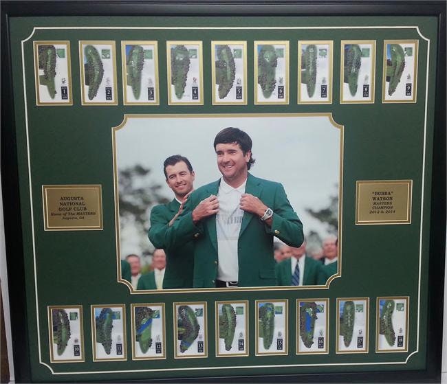 30x34 Photo Collage - Bubba Watson Masters Champion