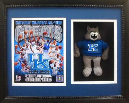 12x18 Shadowbox - Kentucky Wildcats