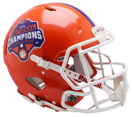 Clemson National Championship CFP Speed Authentic Helmet by Riddell