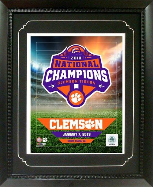 Clemson 2018 National Champions 11x14 Frame