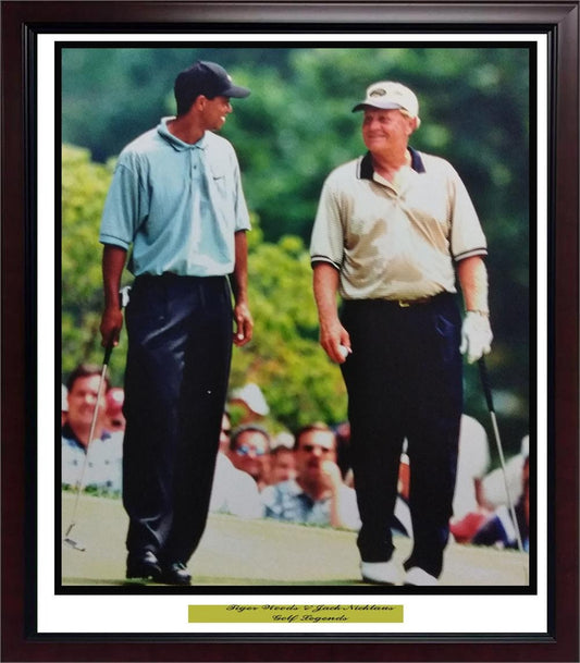 Jack Nicklaus/Tiger Woods Photo