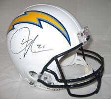 LaDainian Tomlinson Autographed San Diego Chargers Pro Line Helmet by Riddell