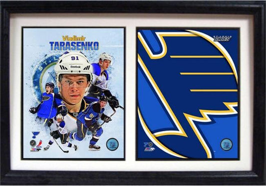 12X18 Double Frame - Vladimir Tarasenko St. Louis Blues