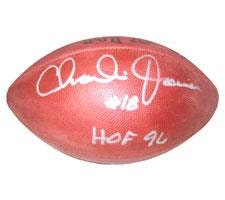 Charlie Joiner Autographed Rozelle NFL Game Football signed "HOF '96"
