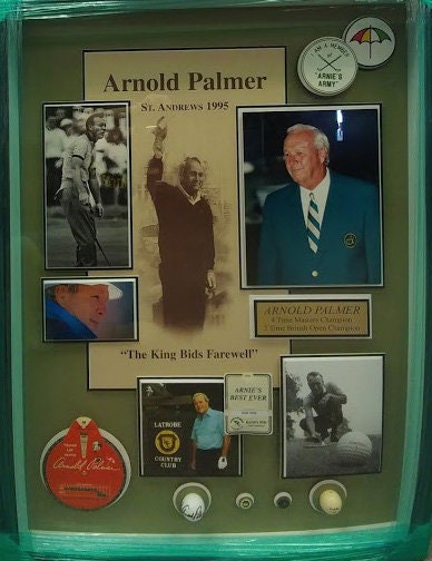 Arnold Palmer "Fairwell" Piece from St. Andrews.