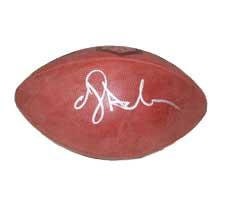 OJ Anderson Autographed Official Super Bowl 25 Football